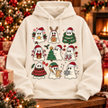 Christmas Ghost Shirt, Sweatshirt & Hoodie – Cute Holiday Design
