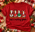 Just a Merry Goose Christmas Shirt, Sweatshirt & Hoodie