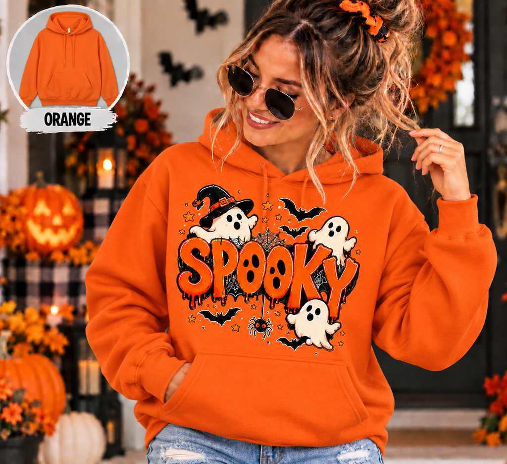 Spooky Halloween Shirt, Ghost T-Shirt, Sweatshirt & Hoodie