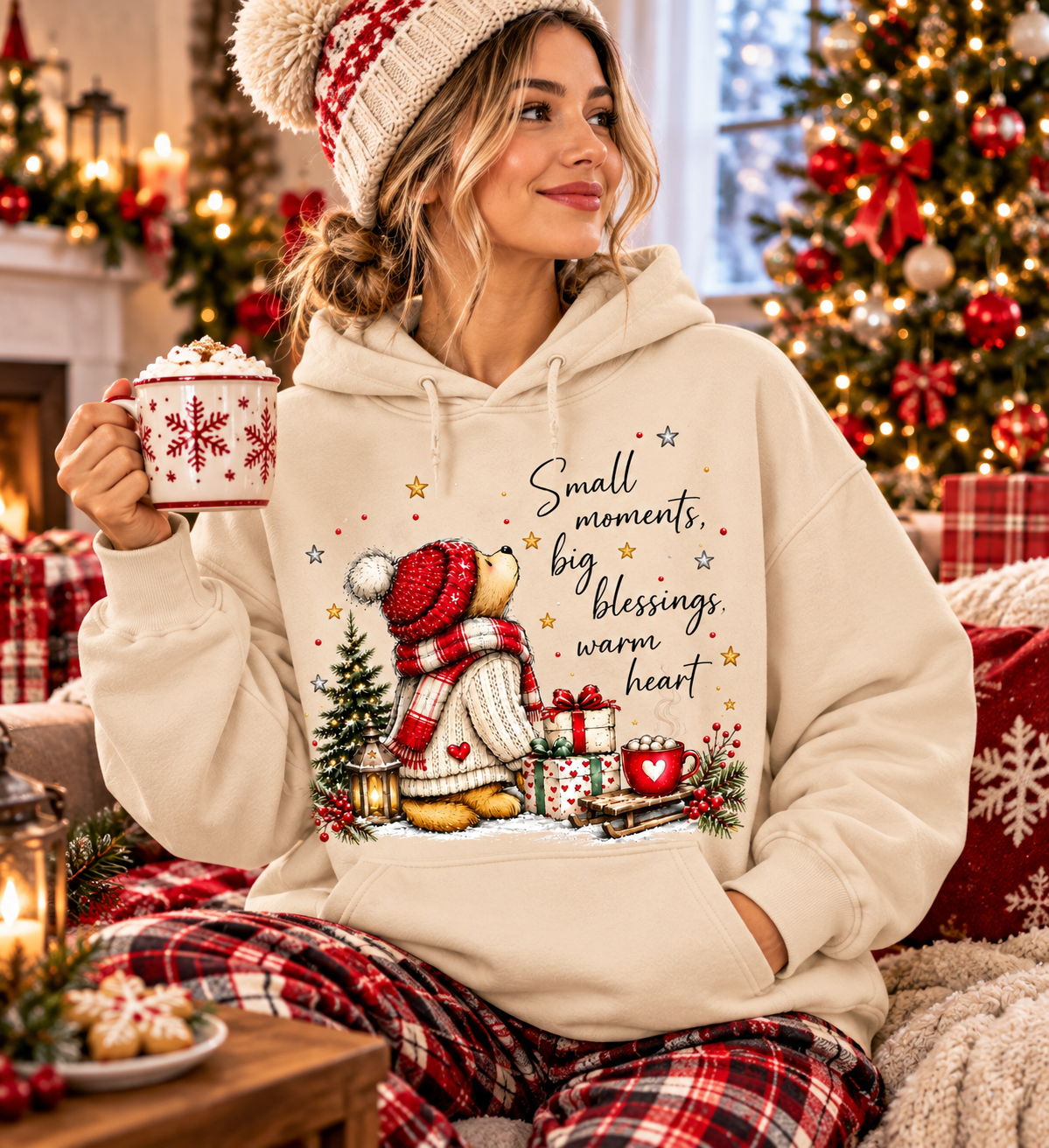 Christmas Bear Shirt, Sweatshirt & Hoodie – Cozy Holiday Gift