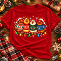 Funny Christmas Chicken Shirt, Cute Holiday Chicken Tee, Farm Animal Gift