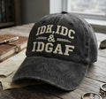 Funny Sarcastic Dad Hat, Vintage Washed Baseball Cap, Embroidered Statement Hat, Casual Unisex Cap, Gift for Friends