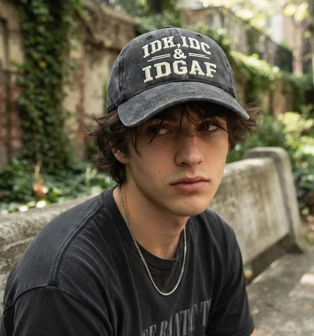 Funny Sarcastic Dad Hat, Vintage Washed Baseball Cap, Embroidered Statement Hat, Casual Unisex Cap, Gift for Friends