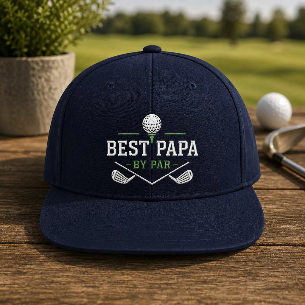 Best Papa Golf Hat, Golf Dad Gift, Funny Grandpa Hat, Embroidered Golf Cap, Father's Day Gift for Dad, Golf Lover Gift