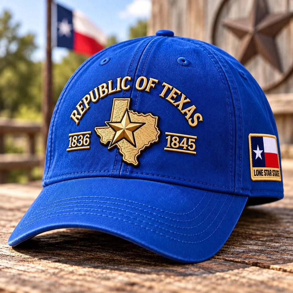 Personalized Year Hat, Custom Date Embroidered Cap, Texas Inspired Hat, Vintage Washed Baseball Cap, Western Dad Hat, Anniversary Gift